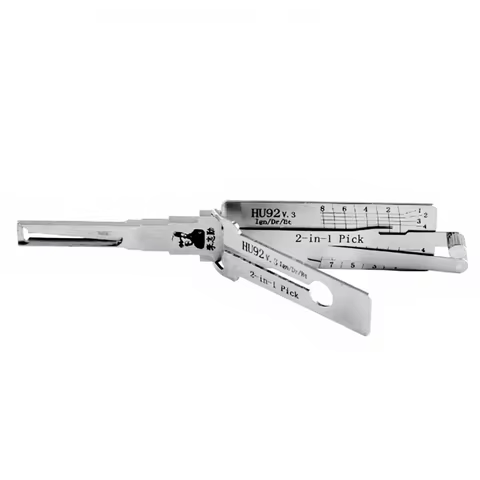 LISHI HU92 2 in 1 Car Lock Decoder Pick Tool