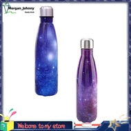 2 Pcs Double Walled Vacuum Water Bottle - Vacuum Insulated Double Wall 18/8 Stainless Steel  & Blue