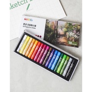 Daiso Korea_Oil Pastel Set of 18