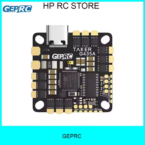 GEPRC GEP-TAKER G4 35A AIO 170MHz G473 Main Control 2-4S High-Efficiency FC System for FPV Racing Dr