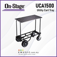 On Stage UCA1500 Utility Cart Tray | Compatible with UTC2200 & UTC5500 Utility Cart (Max Weight : 80