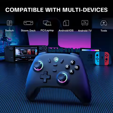 for PC/Switch2 Wireless Game Controller - Hall Effect Joystick 1000Hz