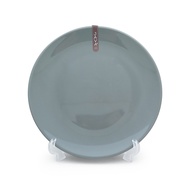 JAVA Grey Glossy Coupe Plate 21 cm