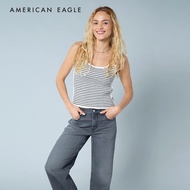 American Eagle Crochet Trim Sweater Tank Top เสื้อกล้าม ผู้หญิง สเวตเตอร์ (NWTT NWSH 034-1580-100)
