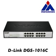 D-Link DGS-1016C 16-Port Unmanaged Standalone Gigabit Switch D-Link DGS-1016C