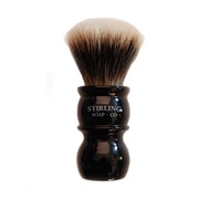 Stirling 24mm Fan Knot Badger Shaving Brush (Black)