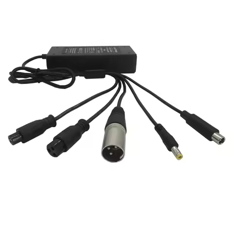 24V 36V 48V 2A Lithium Charger 29.4V 42V 54.6V 2A For 13S 48 V Li-ion Battery Charger DC GX12 GX16 X