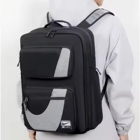 Nike Original New Bag Zipper ELITE Opening Fabric Backpack sporty Multifunction Unisex Backpacks Spo