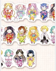 [MT] 美少女戰士 Sailormoon 和服款 和紙膠帶 RT承製