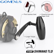 GOMEXUS Shimano Power Handle 85mm For Shimano TLD Reel Handle