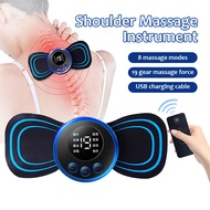 Electric Pulse Neck Massager Cervical Back Muscle Pain Relief Tool Shoulder Leg Body Massage Relax C