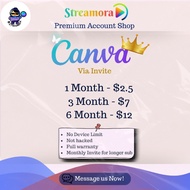 Canva Pro Private Access [VIA INVITE]