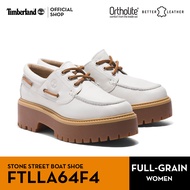 Timberland Women's Stone Street Platform Boat Shoe รองเท้าผู้หญิง (FTLLA64F4)