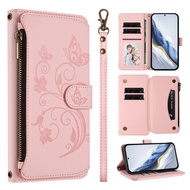 FZT Zipper Wallet Flip Case on For Honor X9D X7D X5C X5B Plus X9C Smart X8C X7C X6C X6B X7B X8B X9B