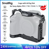 SmallRig A7R V Cage with AirTag Slot for Sony Alpha 7R V / 7 IV / 7S III / 1 / 7R IV Built-in Quick 