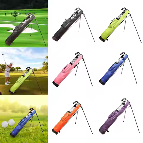 Golf Stand Carry Bag for Clubs, Portable Training Case for Golf Accessories