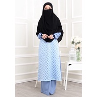 Haura Hayl Jubah Muslimah Kurung Lace Eydora