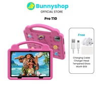 Bunnyshop® Pro T10 - 4G Kids Tablet Android 14 Nano SIM 10.1 Inch Large Display Parental Control 1TB
