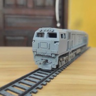 Miniature locomotive train CC206 Unpaint