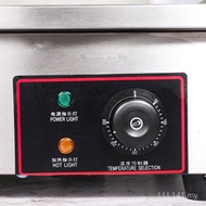 Griddle Elektrik Komersial Steak Menggoreng Pinggan Besi Elektrik Griddle Rata Gas Komersial Pancake