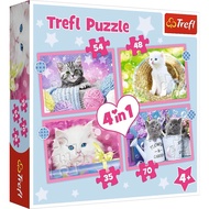 Trefl Cats 4 in 1 Puzzle