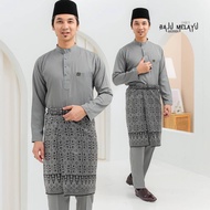 Habibi Boutique | Baju Melayu Moden Grey