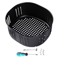 【Free shipping】 Replacement Air Fryer Basket Reusable Air Fryer Cast Basket Bread Pan Air Fryer Accessories For Air Fryer Oven