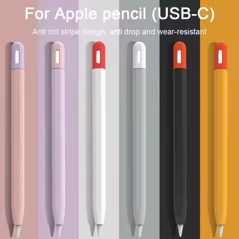 Silicon Case for Apple Pencil 3 USB-C Protective Case for IPad Pencil Touch Pen Grip Holder Case Sle