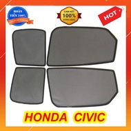 [Civic 2009] Rèm che nắng nam châm dành cho xe Honda Civic đời 2008 2009 2010 2011 2012