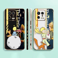 The Little Prince Fox Rose Side Printed E-TPU Phone Case For XIAOMI POCO F4 F3 M5 M4 X5 X4 X3 C40 F5 F1 REDMI K50 K40 NOTE 12 11 10 S GT PRO PLUS NFC Gaming Turbo 5G