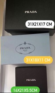 PRADA 名牌 包裝盒 PRADA盒 PRADA BOX