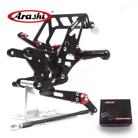 Arashi V2.0 Race Rearset For YAMAHA MT-10 FZ-10 2023 2024 2025 CNC Adjustable Footrest Foot Peg MT10