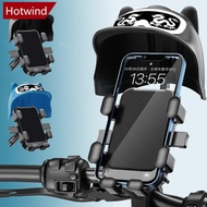 HOTWIND 1Pc Cartoon Motorcycle Small Helmet Rider Mobile Phone Holder and Electric Bicycle Navigatio