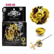 BEYBLADE BURST STARTER SET B100-00 WITH LAUNCHER GRIP KIDS GIFT TOY