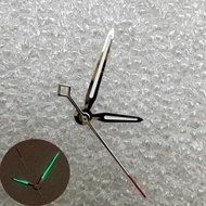 Modified Watch Hands Colour Matched Red and Silver Hands Green Luminous Hands for NH35/36/4R/7S Move