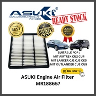 ASUKI Engine Air Filter Mitsubishi Airtrek CU2 CU4 Lancer CJ1 CJ2 CK4 CK5 CS5 CS6 Outlander CU2 CU5 