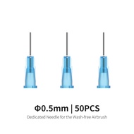 DSpiae 0.3Mm 0.5Mm PT-AB Rửa Miễn Phí Airbrush Chuyên Dụng kim phun 50Ml Sơn chai trộn Rửa Miễn Phí
