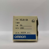 OMRON H3JA-8A DC12 30S BY OKX Timer, SPDT
