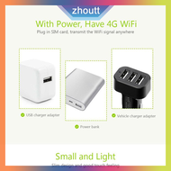 zhoutt 4G LTE Wireless Router USB Dongle 150Mbps Modem Mobile Broadband Sim Card Wireless WiFi Adapter 4G Router Home Office
