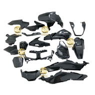 ♖Honda ADV 150 ADV 160 Full Carbon Coverset Water Transfer ADV150 accessories adv Carbon♦