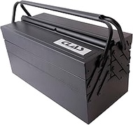 EG 0061 Metal Tool Box 3 Shelves/6 Compartments L 450 x W 206 x H 222 mm CLAS Equipements