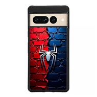 TPU Rubber Google Case PIXEL 9 8 7 6 5 4 3 Pro A XL Spider Red Blue RK231