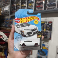 Honda Civic Type R FK8 White Hotwheels | US Card | HTF