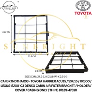 TOYOTA HARRIER ACU15 / SXU15 / RX300 / LEXUS IS200 '03 DENSO CABIN AIR FILTER BRACKET / HOLDER / COV