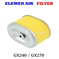 MESIN Air Filter Element Foam Air Filter for Gx240 Gx270 Engine HONDA