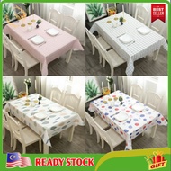 Table cloth Alas Meja Makan Kerusi Kitchen Organizer Rak Kabinet Dapur Mask Langsir baju kurung shaw