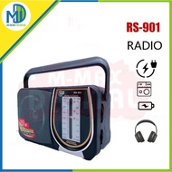 ❀Electric Radio Speaker FM/AM/SW 4band radio AC power and Battery Power 150W Extrabass Sounds RS-901