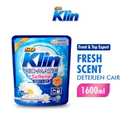 So Klin Bio Matic + Softener Front Load or Top Load or Liquid Detergent Concentrate 1600 ML
