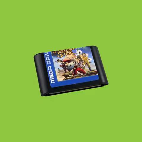 Link 14 Phantasy Star 1 2 3 4 EUR Version Game for SEGA Mega Drive Genesis 16 bit Console Game Cartr