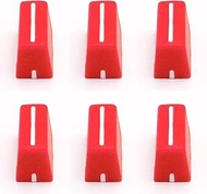 HUMARH 6-Pack Fader Knob Cap for Pioneer DDJ-SX DDJ-S1 DDJ-SZ, Rane 61 62 64 68 TTM 57SL, Numark N4